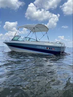 1986 Cobalt 19BR  Boat Lettering from James M, MS
