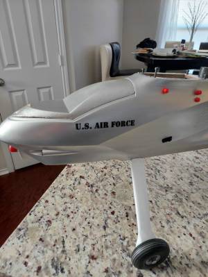 Volantex. FPV RC Airplane Lettering from Sergio F, TX