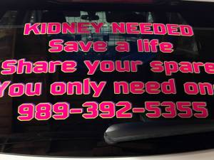 2022 Chevy Equinox  Vehicle Lettering from Terri M, MI