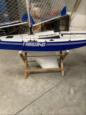 Sailboat model Lettering from Steven G, WI