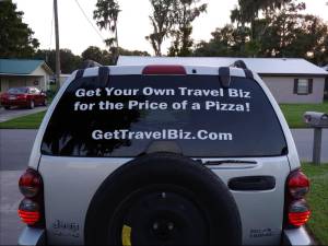 2005 Jeep Liberty SUV window Lettering from Eddie M, FL