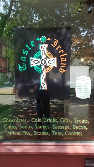Storefront Window Lettering