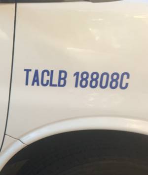 2010 Truck Lettering from Oliver R, TX