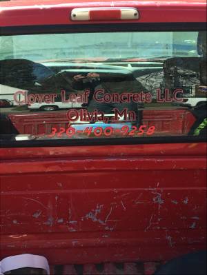 2002 Ford F-250 Work truck Lettering from Ryan C, MN