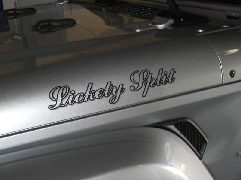 Metallic Vinyl Lettering